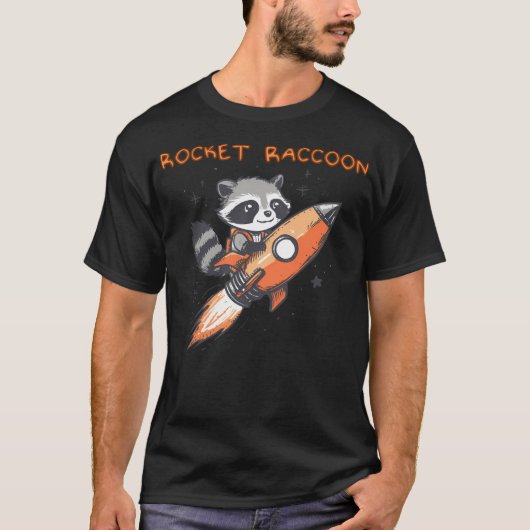 T-shirt Rocket Raccoon (Devant)