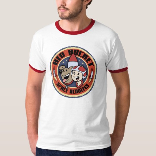 T-shirt Rocket rouge (Devant)