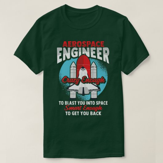 T-shirt Rocket Science Design for an Aerospace Engineer Pr (Design devant)