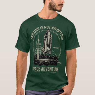 T-shirt Rocket Space Adventure