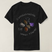 T-shirt Rockhoring conceptions Rockhoundons est mon heureu (Design devant)