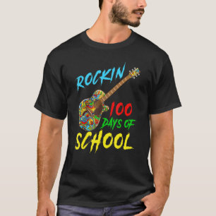 T-shirt Rockin 100 Jours D'École Rock Garçons Enseignant