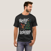T-shirt Rockin’ Around The Cowboy Christmas Tree Western X (Devant entier)