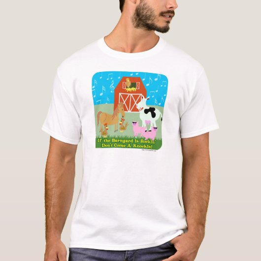 T-shirt Rockin Barnyard (Devant)