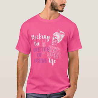 T-shirt Rocking Le Directeur Des Soins Infirmiers Et Infir