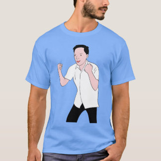 T-shirt Rocking Men friends