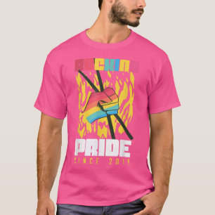 T-shirt Rocking Pride 2019 Rainbow Drum Gay LGBTQ LGBT Pri