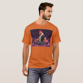 T-shirt Rocking Rooster friend (Devant entier)