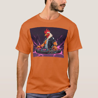 T-shirt Rocking Rooster friend