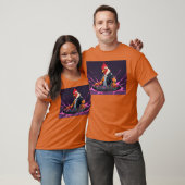 T-shirt Rocking Rooster friend (Unisexe)