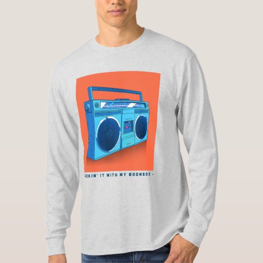 T-shirt Rockin'it With my Boombox (Devant)