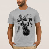T-shirt Rock'N Dad - Cadeau pour papa (Devant)