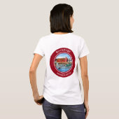 T-shirt Rockport Harbour Massachusetts Nouvelle-Angleterre (Dos entier)