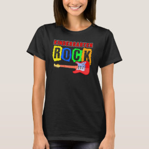 T-shirt Rocks De La Maternelle Avec Guitare Tee Happy Reto