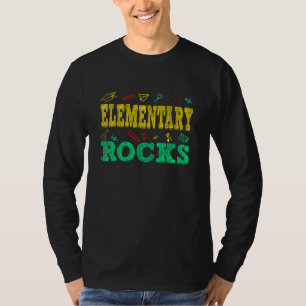 T-shirt Rocks Élémentaires Mignon Élémentaire Incroyable R