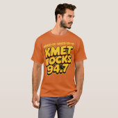 T-shirt Rocks KMET vintages 94,7 (Devant entier)