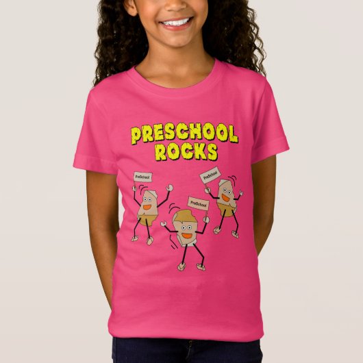 T-Shirt Rocks pré-scolaires (Devant)