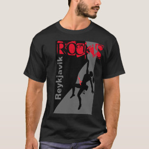 T-shirt Rocks Reykjavik