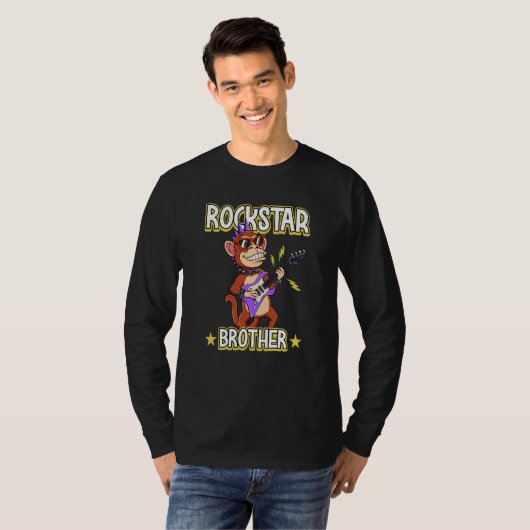 T-shirt Rockstar Brother (Devant entier)