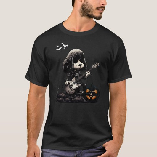 T-shirt "Rockstar Chien Unisex Tee" (Devant)