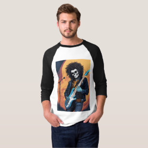 T-shirt Rockstar du crâne