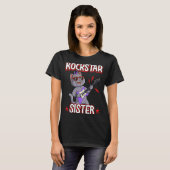 T-shirt Rockstar Sister (Devant entier)