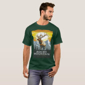 T-shirt Rocky Mountain National Park Elk (Devant entier)