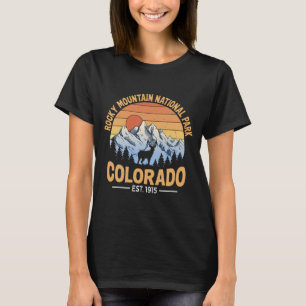 T-shirt Rocky Mountain National Park pour femmes