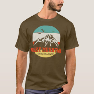 T-shirt Rocky Mountain Randonnée Vintage