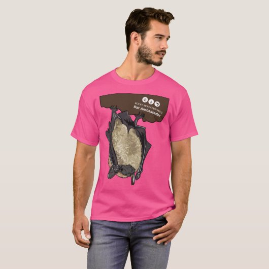 T-shirt Rocky Mountain Wild Bat Ambassador Oversized (Devant entier)