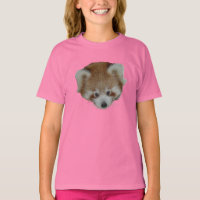 T shirt - rode panda