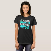 T-shirt Rodent Géant Capybara Pour Capivara (Devant entier)