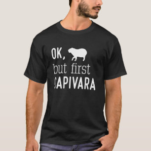T-shirt Rodent Géant Capybara Pour Capivara 3