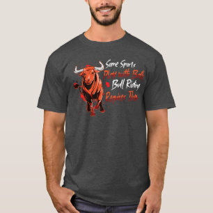 T-shirt Rodeo Bull Riding Élevage Spectacle Fermier Vache