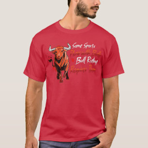 T-shirt Rodeo Bull Riding Élevage Spectacle Fermier Vache