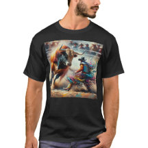 T-shirt Rodeo Clown