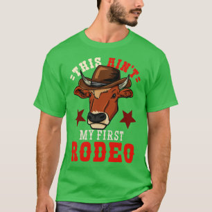 T-shirt Rodeo Cowboy Bull Riding 1