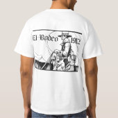 T-shirt Rodeo Cowboy Country 1912 Art occidental (Dos)