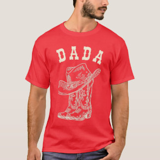 T-shirt Rodeo Dad Western Cowboy Birthday Boy Family Match