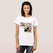 T-shirt Rodéo de cowboy (Devant entier)