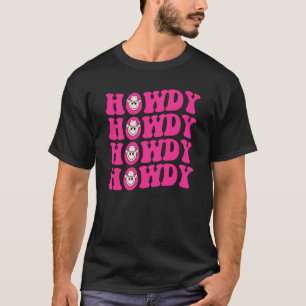 T-shirt Rodéo Groovy Howdy Occidental Country Sud Vacheron