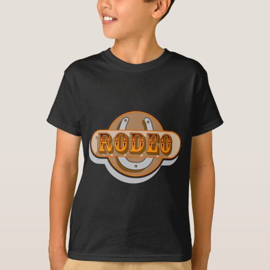 T-shirt Rodeo Horseshoe (Devant)