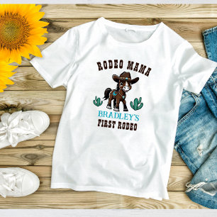 T-shirt Rodeo mama cowboy fête d'anniversaire