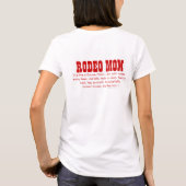 T-shirt Rodeo Maman (Dos)