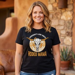 T-shirt Rodeo Maman Fête des Mères Western Unique