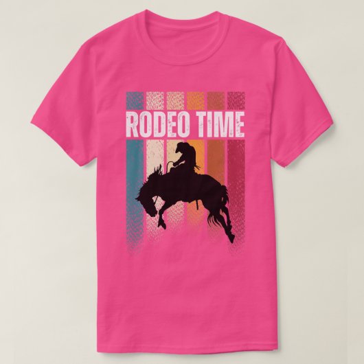 T-shirt Rodeo Time Western Cowboy 1 (Design devant)