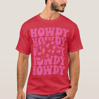 T-shirt Rodeo White Howdy Western Retro Cowboy Casquette S
