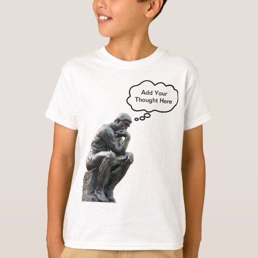 T-shirt Rodin's Thinker (Devant)