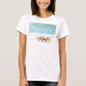 T-shirt Roe Deer en hiver (Devant)