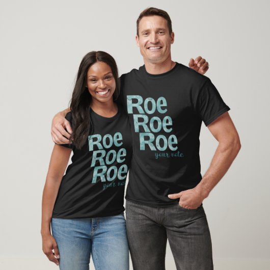 T-shirt Roe Roe Roe votez pour le vert (Unisexe)